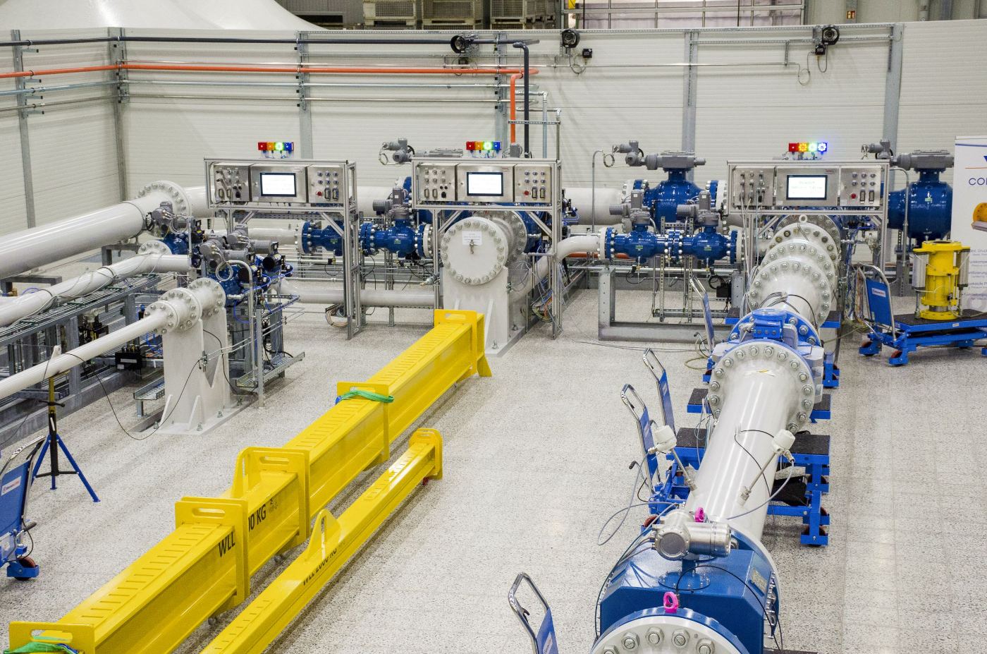 Impianti di prova per contatori gas commerciali